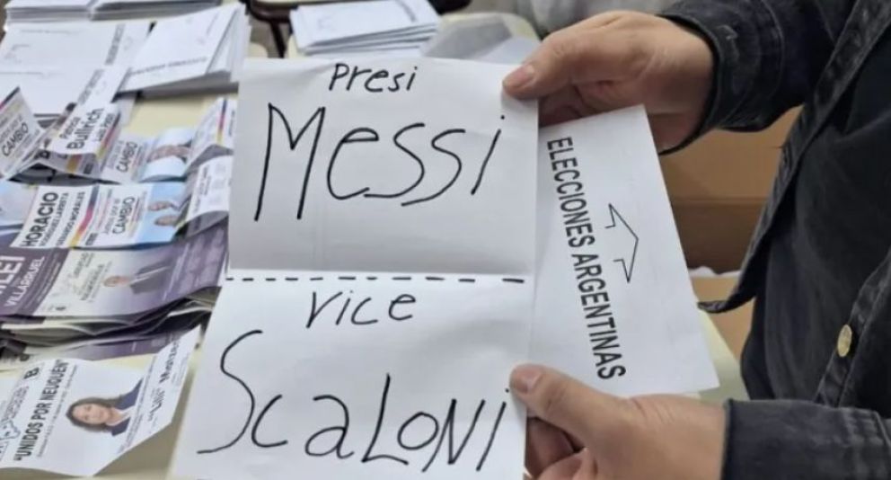 En Junín votaron por Messi y Scaloni