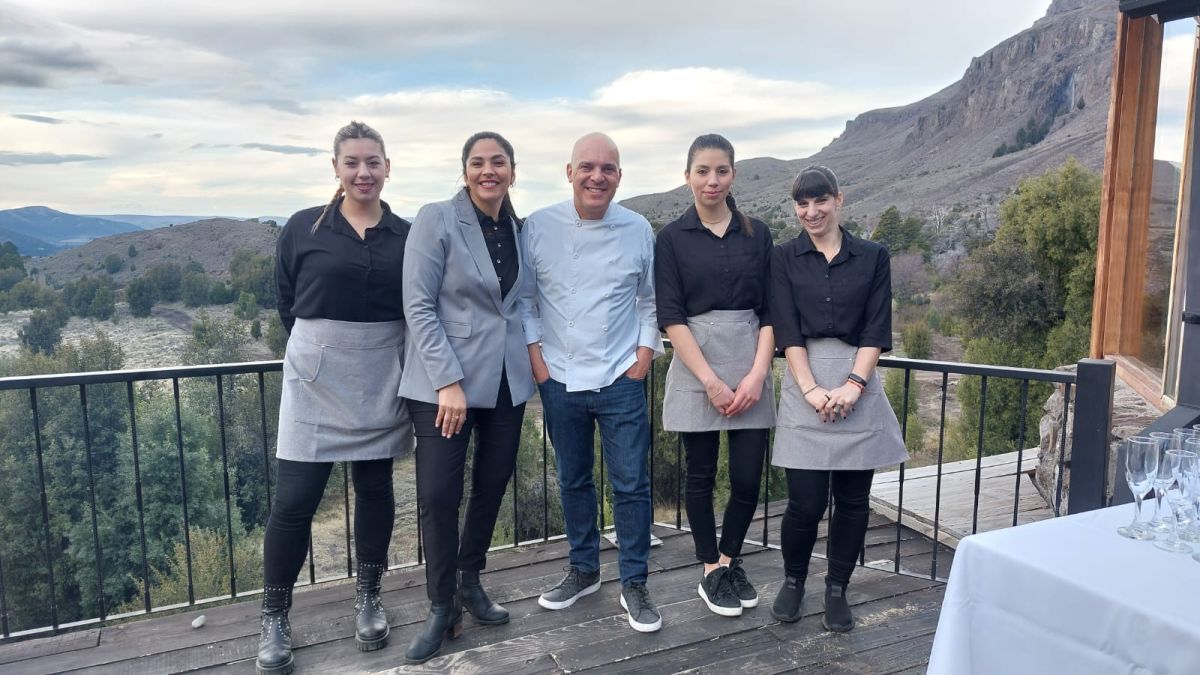 El reconocido chef Santiago Giorgini agasajó al directorio de Swiss Medical en Casa Pueblo 
