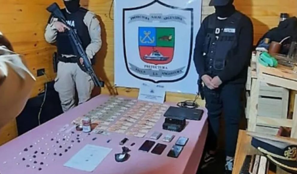  Prefectura allanó una vivienda por tráfico de drogas y secuestró cocaína