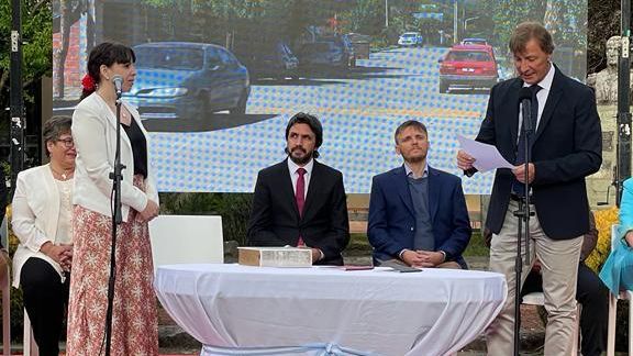 Saloniti, funcionarios y concejales asumieron sus cargos para el período 2023-2027