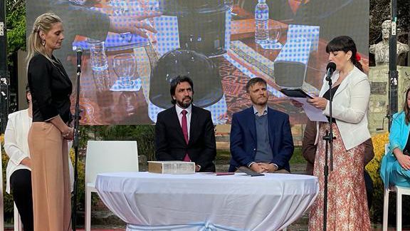 Saloniti, funcionarios y concejales asumieron sus cargos para el período 2023-2027