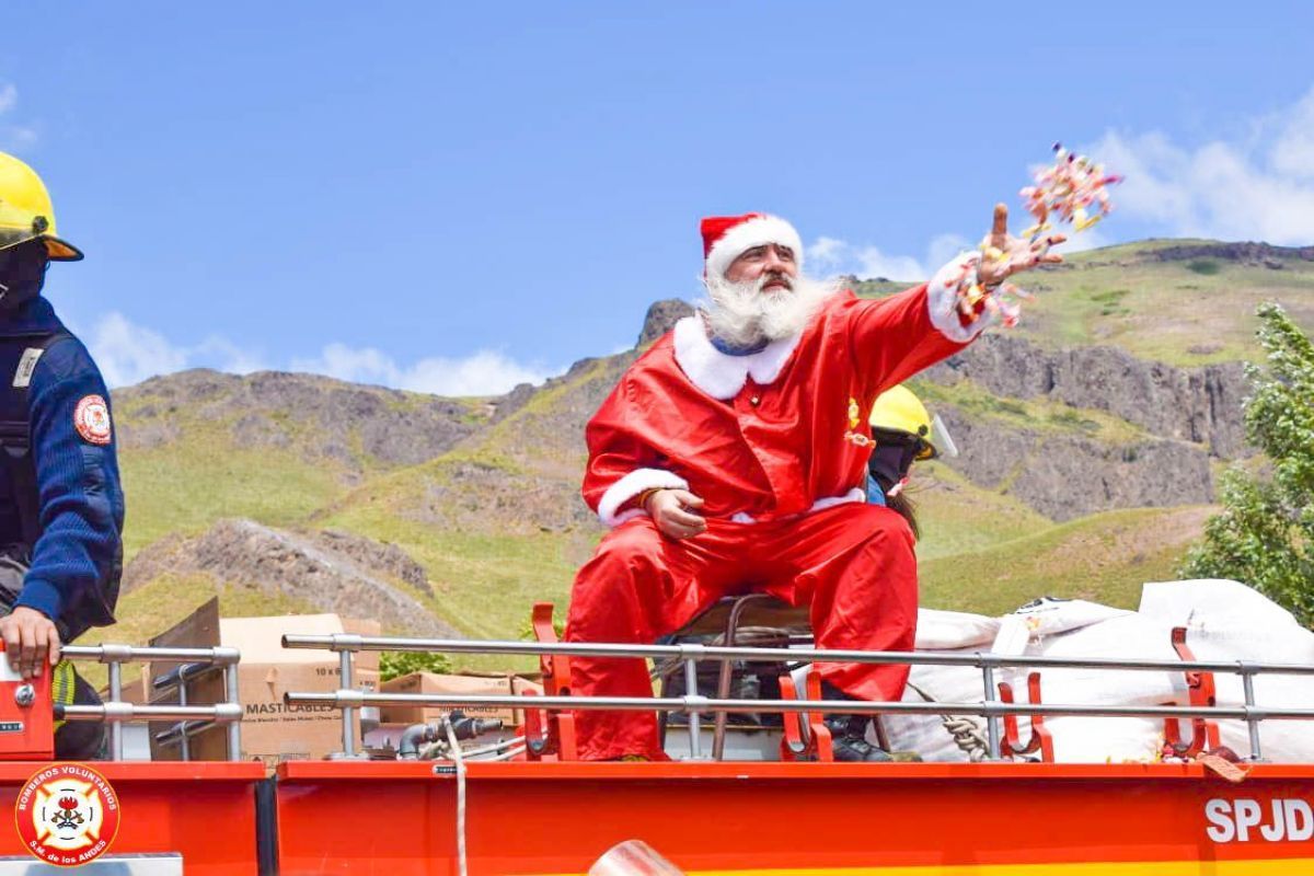 Recorrido de Papá Noel este 24 de diciembre en San Martín de los Andes