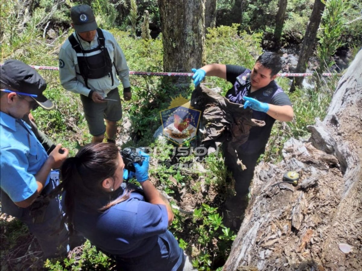 Turista encontró restos humanos en el área Queñi