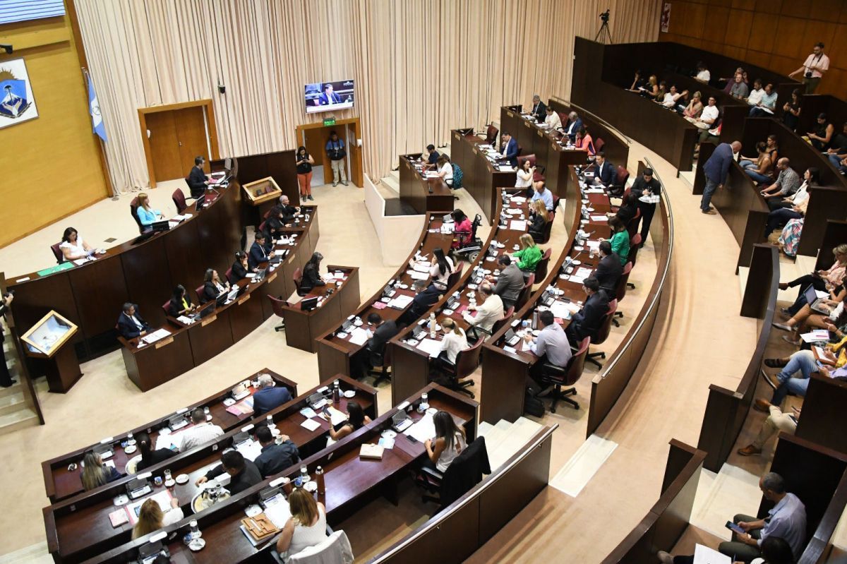 La Legislatura aprobó la ley de emergencia sanitaria