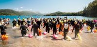 Oceanman: Villa La Angostura fue sede de la primera fecha del mundial de nado en aguas abiertas