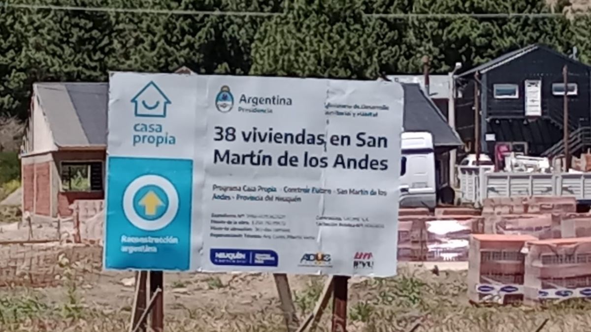 Saloniti gestiona financiamiento en Neuquén para llevar la luz a las 38 viviendas de Chacra 32