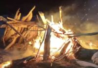 Bariloche: se les salió de control un fogón a turistas franceses y provocaron un incendio en la playa