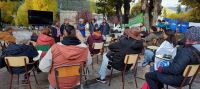 Realizaron una clase abierta en plaza San Martín en contra del recorte a las universidades