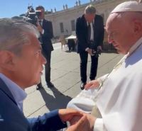 El gobernador Figueroa visitará nuevamente al Papa Francisco