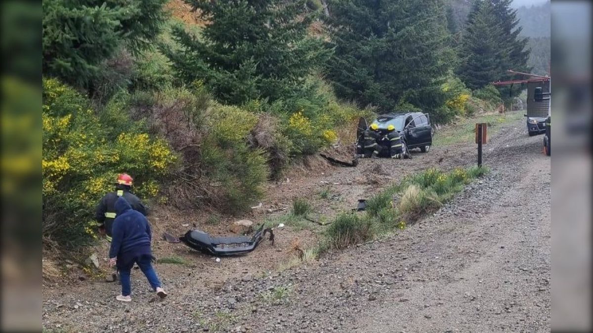 Turista sufrió un fuerte accidente en la Ruta 40 | La Montaña Noticias