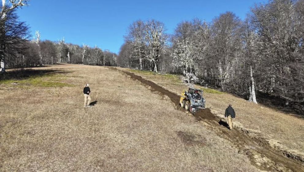 El Club Lacar completó una obra estratégica para el cronometraje de competencias en Chapelco