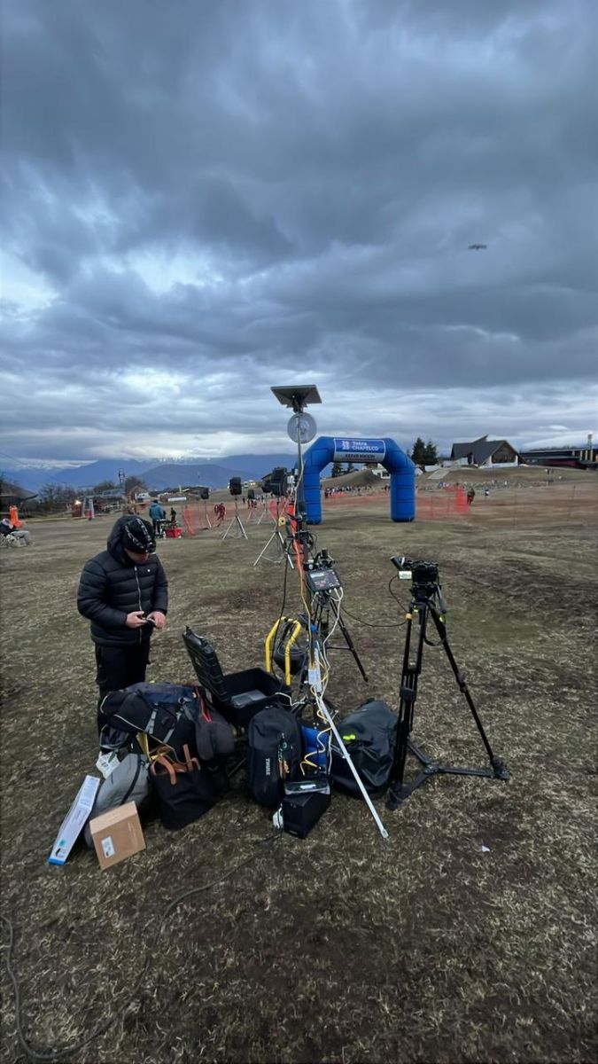 El Tetra de Chapelco, una carrera que también se corre en la radio