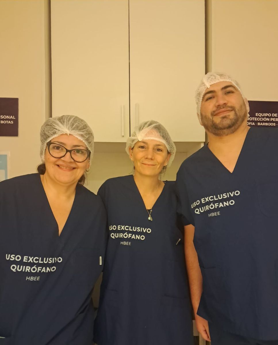 Enfermería del Ramón Carrillo realizó una rotación en procuración de órganos con el INCUCAI