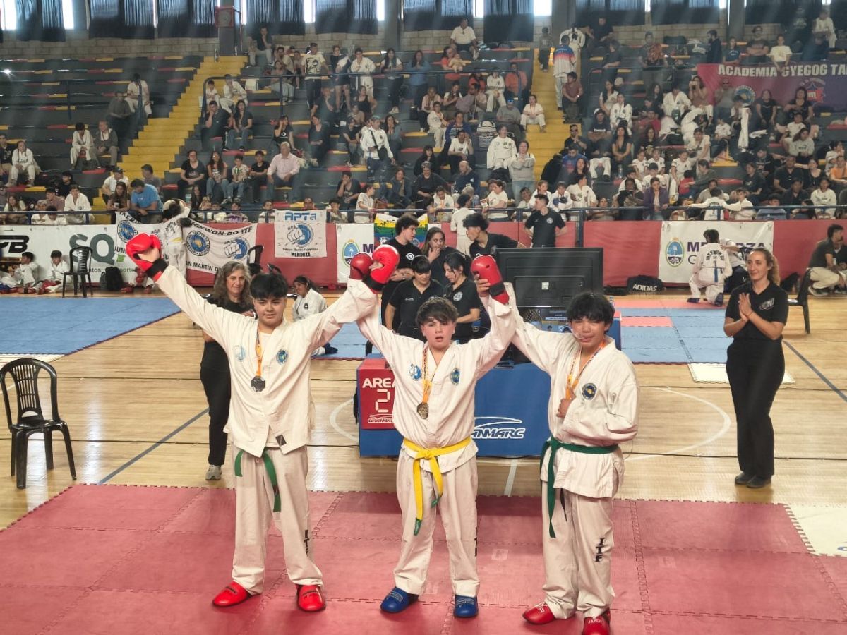 Destacada participación de la delegación de Taekwon-Do en el Campeonato Provincial de Mendoza