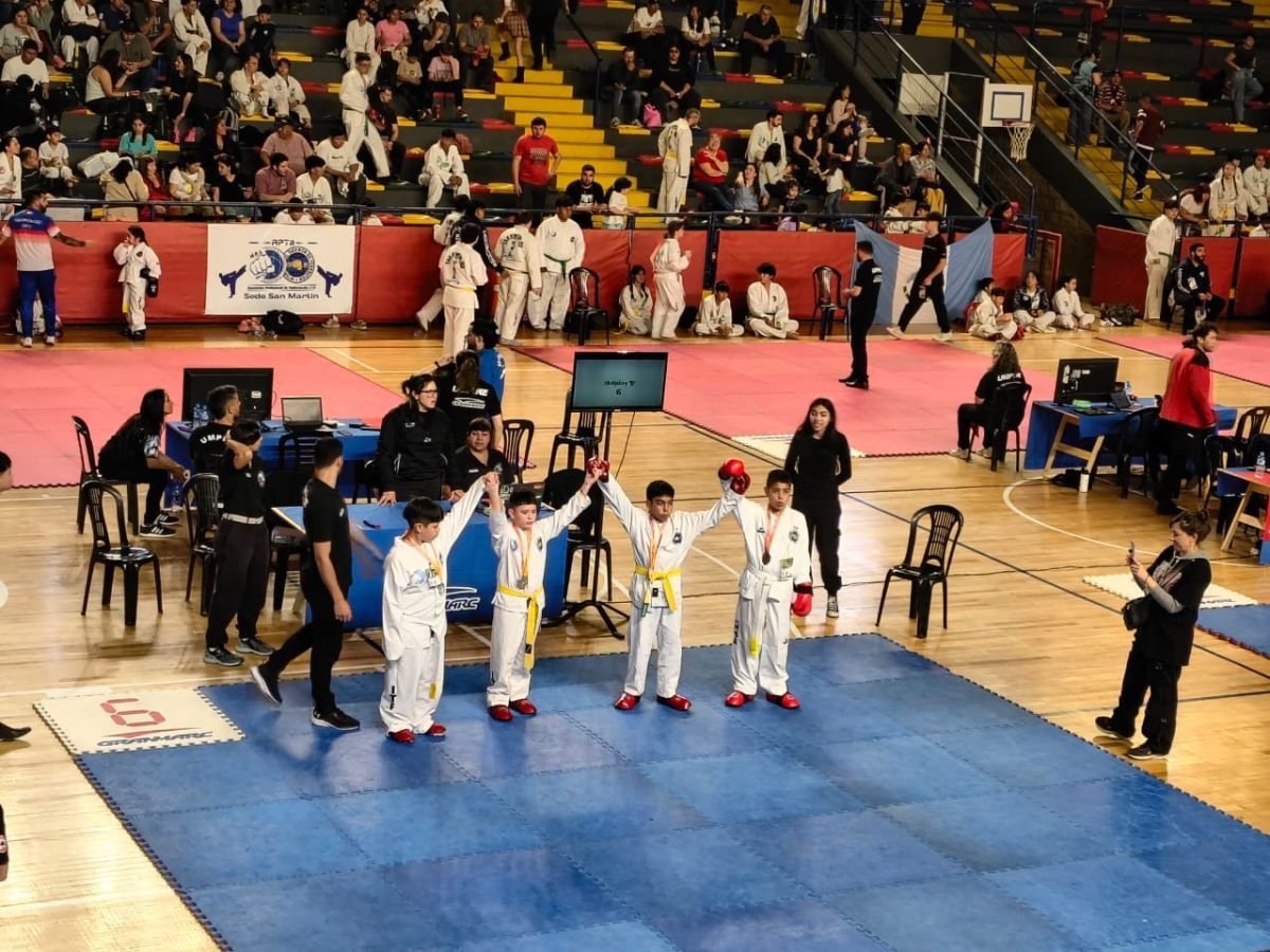 Destacada participación de la delegación de Taekwon-Do en el Campeonato Provincial de Mendoza