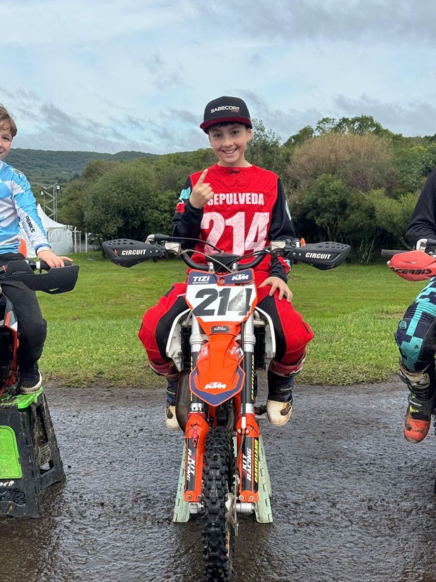 Podio histórico para el sanmartinense Tiziano Sepúlveda en Rivera