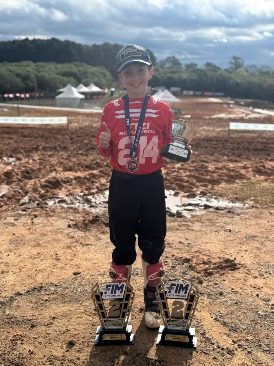 Podio histórico para el sanmartinense Tiziano Sepúlveda en Rivera