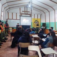 Arrancó la capacitación básica para combatientes forestales en el PN Lanín   