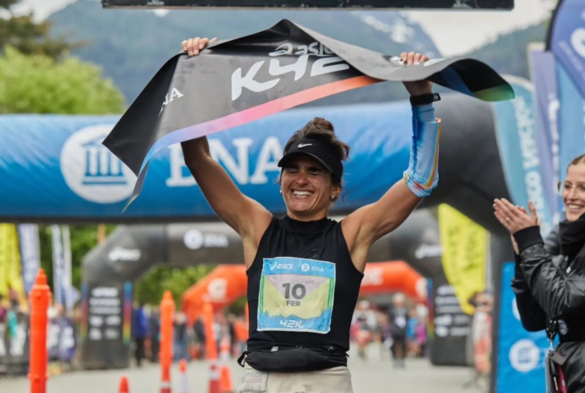 Luis Valle Barrientos se impuso en el K42 de Villa La Angostura y cruzó la meta en 3h33m00s