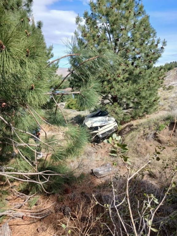 Los ocupantes de la Ferrari accidentada en San Martín de los Andes se ...