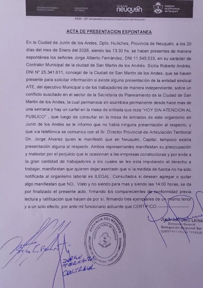 Las oficinas de Planificación trabajarán hoy con atención al público, en horario habitual
