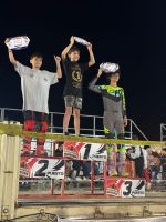 Imparable debut de Tiziano en los 85 cc: victoria y podio en el Supercross Nocturno