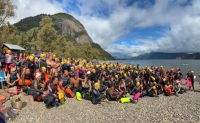Se cumplió la 39° edición del Cruce a Nado del Lago Lácar