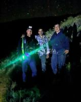 Rescataron a un hombre desorientado en un acantilado cerca de Villa Llanquín