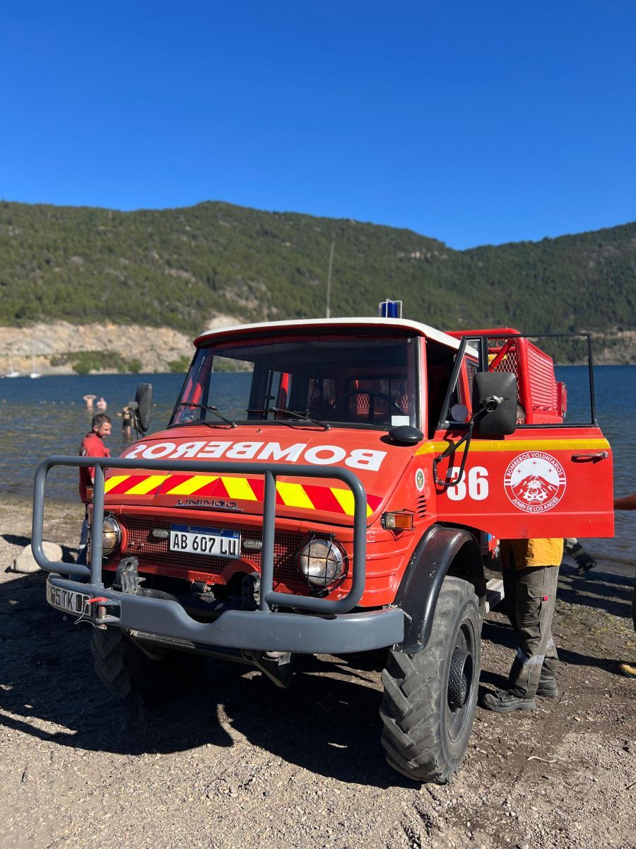 San Martín fue sede de una formación de élite para bomberos junto a instructores franceses