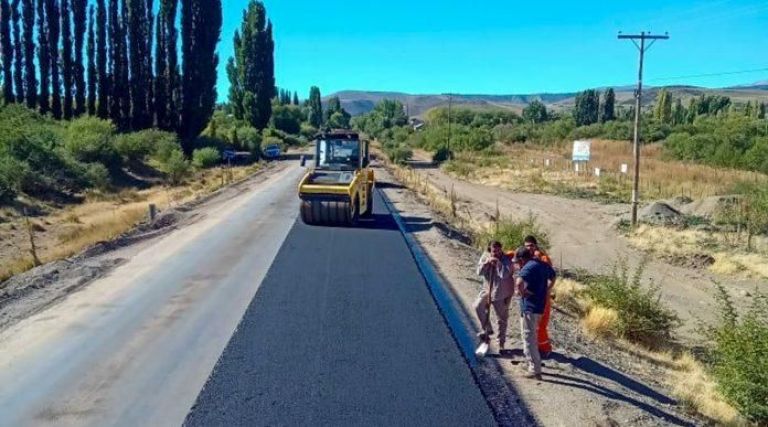 Avanza la pavimentación de la Ruta Provincial 62: ya alcanzó el 25%