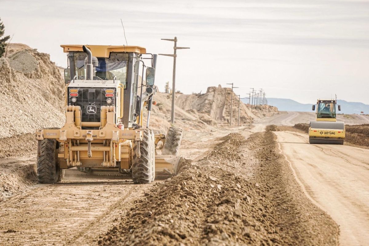 Avanza la pavimentación de la Ruta Provincial 62: ya alcanzó el 25%