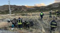 Choque y vuelco en la Ruta 40: seis heridos tras una arriesgada maniobra cerca de Junín de los Andes