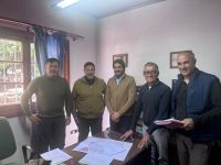 Saloniti se reunió con autoridades del EPEN para planificar la demanda eléctrica en San Martín de los Andes