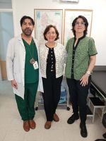 Especialista de Estados Unidos asesoró al equipo de dermatología del hospital