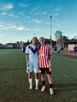 Delfina y Morena, las jóvenes sanmartinenses que debutaron en la Primera B de AFA