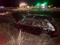 Volcó una camioneta en la Ruta 40 tras intentar esquivar un animal