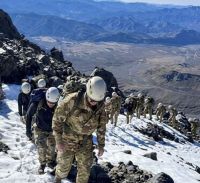Concluyó en Junín de los Andes una capacitación de rescate en montaña para personal del GEOP