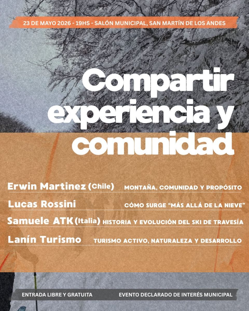 Hoy sábado encuentro de cultura de montaña y Ski de travesía 