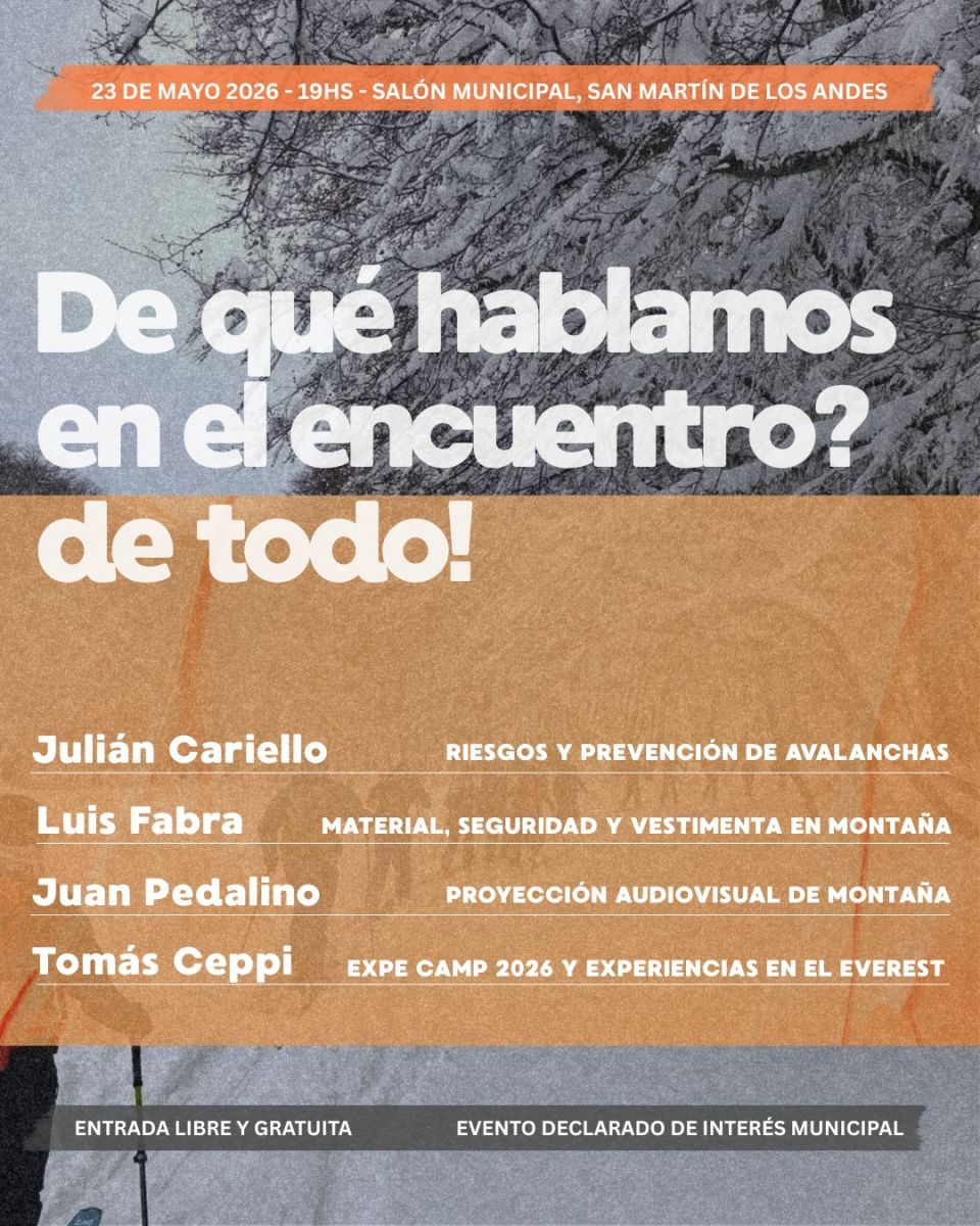 Hoy sábado encuentro de cultura de montaña y Ski de travesía 