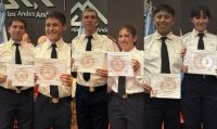 Bomberos Voluntarios incorporó seis nuevos integrantes al Cuerpo Activo en San Martín de los Andes