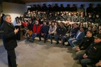 Figueroa destacó el trabajo de los guardafaunas: “Una trucha vale más en el río que en el plato”