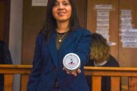 Reconocieron en el Concejo Deliberante a la emprendedora Andrea Burgos por su destacado té patagónico