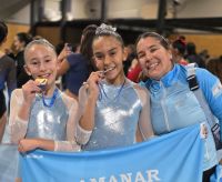 Gimnastas de San Martín brillaron en Rosario: Juana von Puttkamer se consagró campeona nacional y Amanar sigue haciendo historia