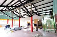 Avanzan obras de remodelación y ampliación en seis escuelas de Junín de los Andes y la zona rural