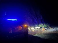Despejan derrumbes sobre la Ruta 40 en la zona de Siete Lagos