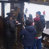 Parques Nacionales fiscalizó los parques de nieve C4 y Laguna Seca