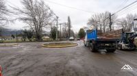 Habilitaron la rotonda del Regimiento y avanzan con un intenso plan de bacheo en la ciudad