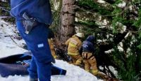 Una nena de tres años murió tras un despiste y caída de un auto por un barranco en Bariloche
