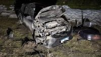 Grave vuelco en la Ruta 40 dejó a un hombre internado en terapia intensiva