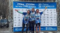 Tetratlón Chapelco 2026: Martina Demateo ganó y dos sanmartinenses quedaron en el podio femenino
